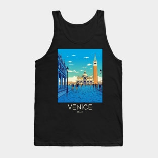 A Pop Art Travel Print of Venice - Italy Tank Top